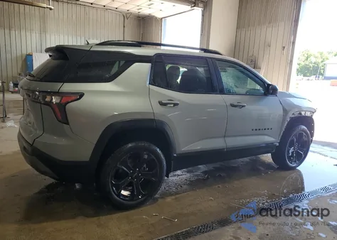 2025 Chevrolet Equinox Lt из США, поврежденный, VIN 3GNAXHEGXSL180668